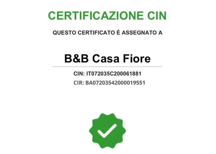 Casa Fiore לינה וארוחת בוקר פולינאנו א מארה